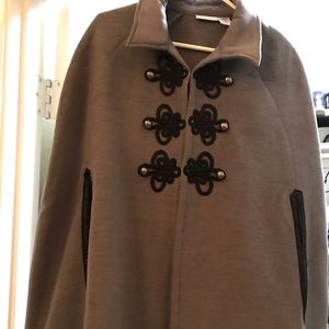 Grey cape - never worn but I took the tags off